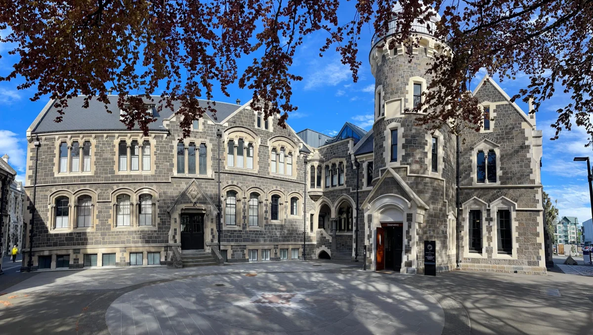 Historic architecture at the Christchurch Arts Centre